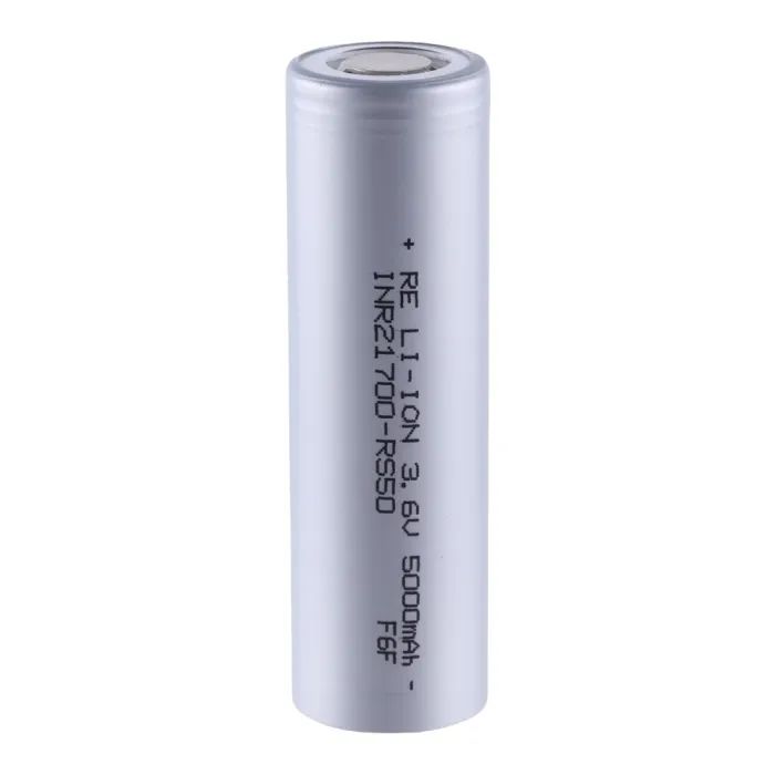 Аккумулятор 21700 Li-Ion 5000mAh 3.6V 70A JHY (INR21700-RS50)