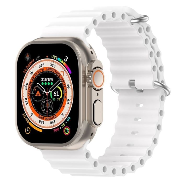 Ремінець до смарт-годинника Armorstandart Ocean Band для Apple Watch 42 (Series 11-10)/41/40/38 Black (ARM74233) зображення 2