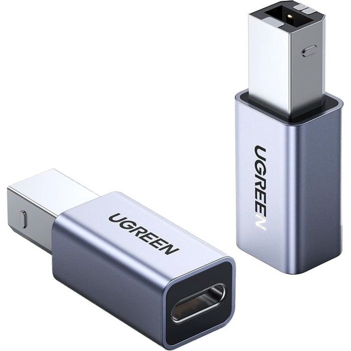 Переходник USB-C F to USB 2.0 BM US382 gray UGREEN (20120) изображение 2