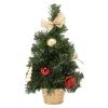 Искусственная елка Chomik прикрашена, червоно-золотистий декор, 30 см (5900779873964) изображение 2