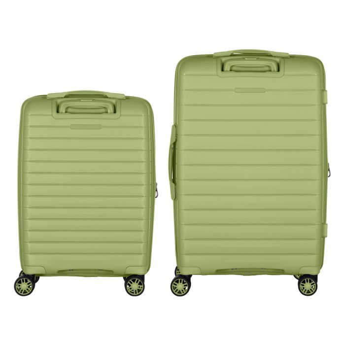 Набір валіз 2E Aero (M+S), оливково-зелені (2E-SPP-AERO-SET2-MG) зображення 3