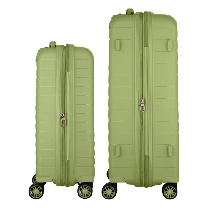 Набір валіз 2E Aero (M+S), оливково-зелені (2E-SPP-AERO-SET2-MG) зображення 5