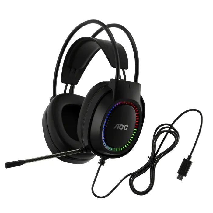 Навушники AOC ACG2500BK RGB Black (ACG2500BK/00)