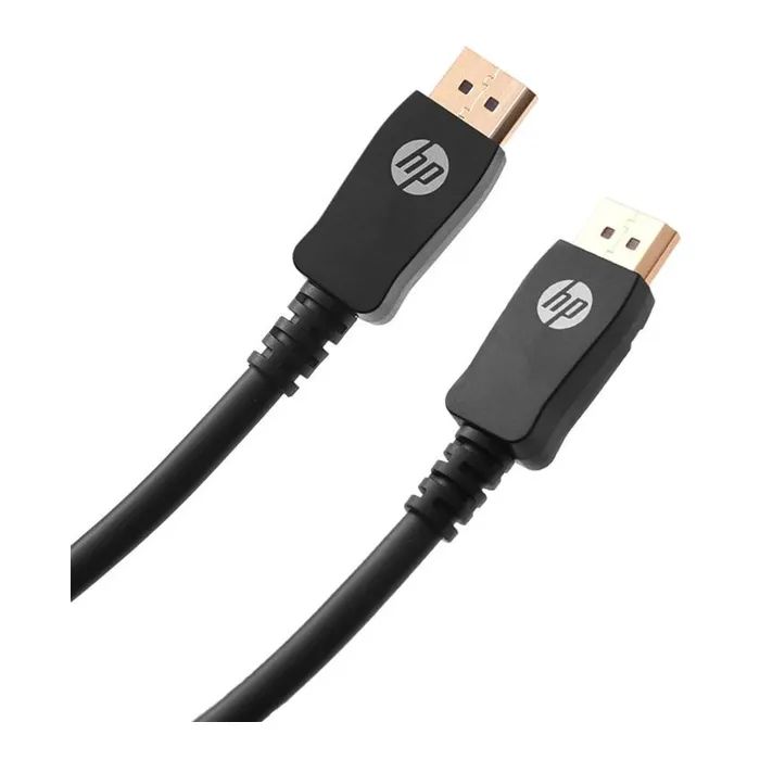 Кабель мультимедийный DisplayPort M to DisplayPort M 1.0m V1.2 4K60Hz black HP (HP_DHC-DP01-1M) изображение 3