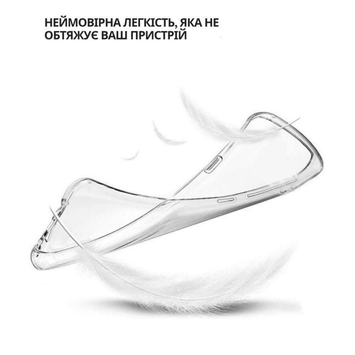 Чехол для мобильного телефона BeCover Silicone Infinix Hot 60 Pro 4G (X6885) Transparent (714559) изображение 5