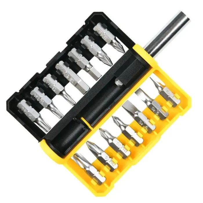 Набор бит Deli 15 шт. (EDL251201)