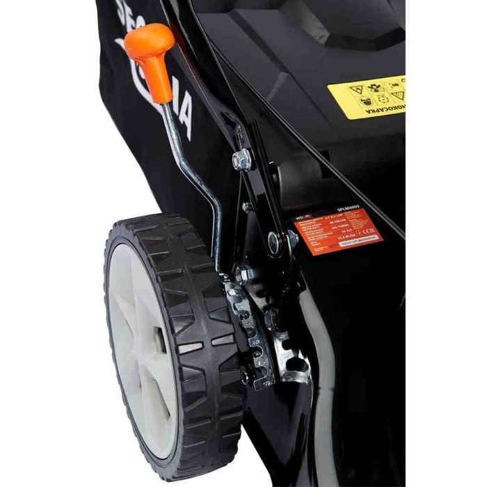 Газонокосилка SEQUOIA бензиновая, несамоходная, 2.0 кВт, 40 см, 25-75 мм, 45 л. (SPLM4000) изображение 6