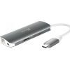Порт-реплікатор J5create Dock-Station USB-C 9-in-1 (хаб/HDMI/PD/картридер) (JCD383-N) зображення 2