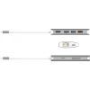 Порт-реплікатор J5create Dock-Station USB-C 9-in-1 (хаб/HDMI/PD/картридер) (JCD383-N) зображення 3