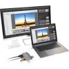 Порт-реплікатор J5create Dock-Station USB-C 9-in-1 (хаб/HDMI/PD/картридер) (JCD383-N) зображення 5