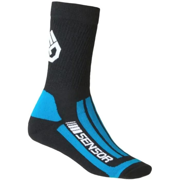 Носки Sensor Treking Merino 1065672 black-blue 3-5 (SU41TM-black-blue-3-5)