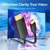Кабель мультимедийный USB-C to HDMI M 2.0m 4K 60Hz black Vention (CRIBH) изображение 7