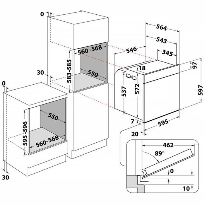 Духовой шкаф Whirlpool WOI98MPT2SBA изображение 9