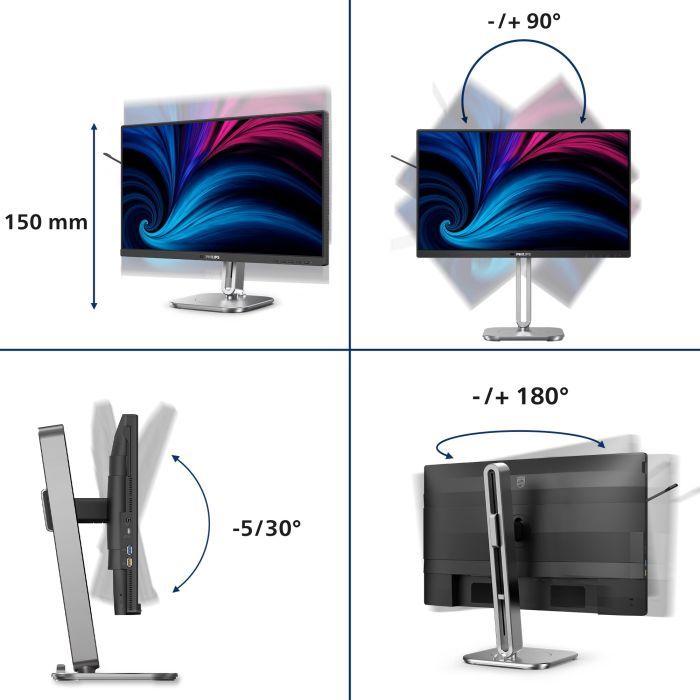 Монітор Philips 24B2U4301/00 зображення 5