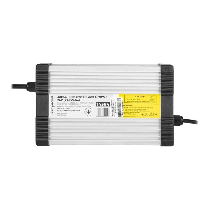 Сетевое зарядное устройство для АКБ LogicPower LiFePO4 24V (29.2V)-14A-336W (14584)