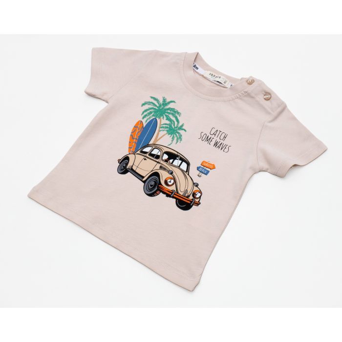 Набор детской одежды Breeze с машинкой (21723-86B-beige) изображение 3