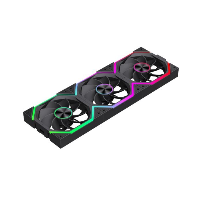 Кулер для корпуса Gamemax FN12A-N2 WL-R изображение 2