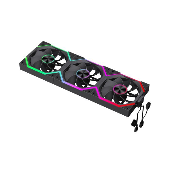 Кулер для корпуса Gamemax FN12A-N2 WL-R изображение 9