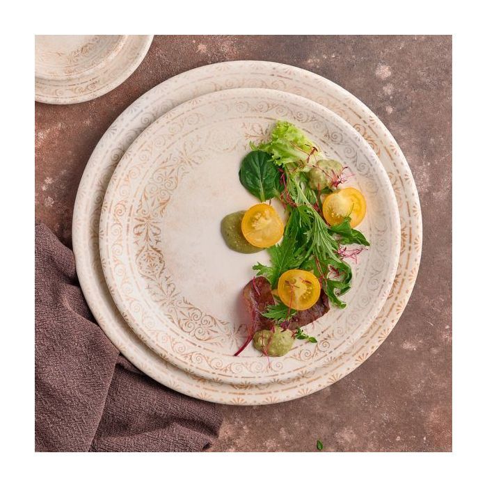 Тарілка By Bone серія "Antico" кругла 23 см (AN-ZT-23-DZ) зображення 3