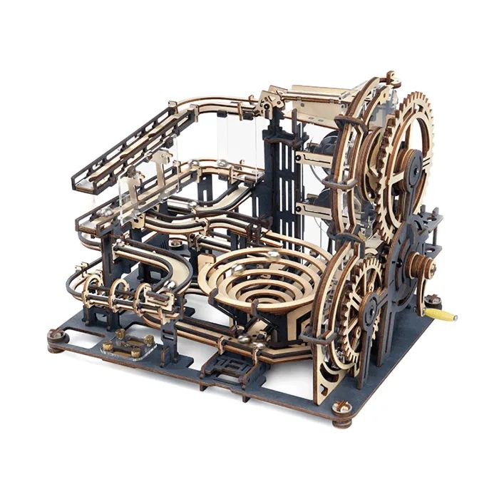 Конструктор Robotime Rokr деревянный 3D Мраморный ночной горо (LGA01)