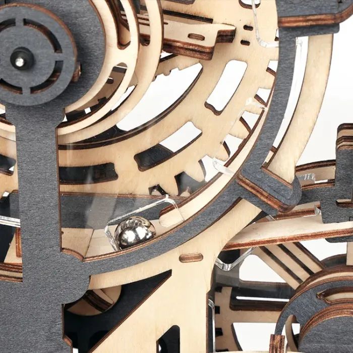 Конструктор Robotime Rokr деревянный 3D Мраморный ночной горо (LGA01) изображение 5