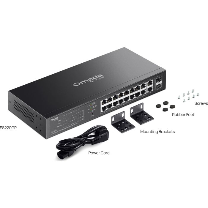 Коммутатор сетевой TP-Link ES220GP изображение 6