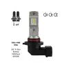 Автолампа PULSO E84-HB3/HB4/ 2835/9-36v/2x15w/2800Lm/6000K (E84-HB3/HB4W) зображення 2