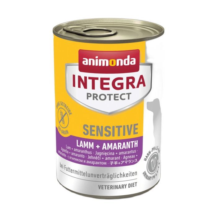 Консервы для собак Animonda Integra Protect Sensitiv Lamb + Amaranth 400 г (4017721864206)