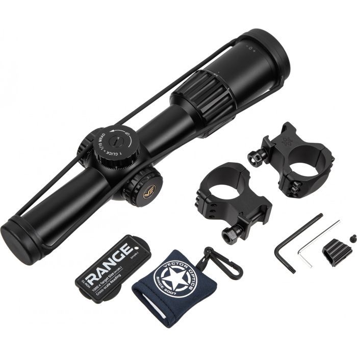 Оптичний приціл Vector Optics Tauron 1-6x24 (30mm) HD illum. SFP VTC-SMIL (SCOC-49) зображення 5