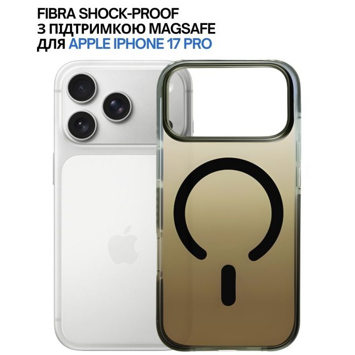 Чехол для мобильного телефона BeCover FIBRA Shock-Proof MagSafe Apple iPhone 17 Pro Orange (715465) изображение 4