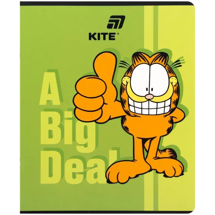 Тетрадь Kite Garfield, 24 листа, клетка (GF26-238) изображение 10