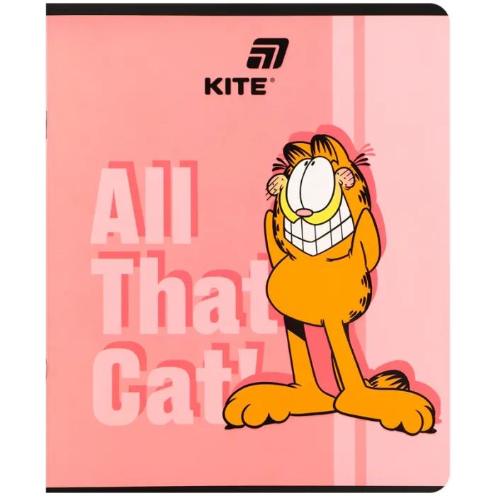 Тетрадь Kite Garfield, 24 листа, клетка (GF26-238) изображение 3