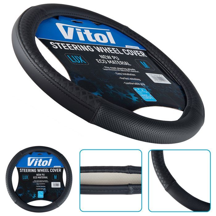 Чехол на руль VITOL M чорн (VLOD-24UC29 BK M) изображение 11