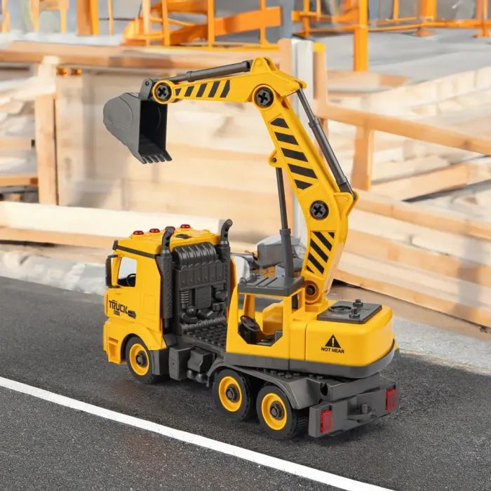 Конструктор Otamanko АВТОКОНСТРУКТОР Экскаватор (YW9070B) изображение 7