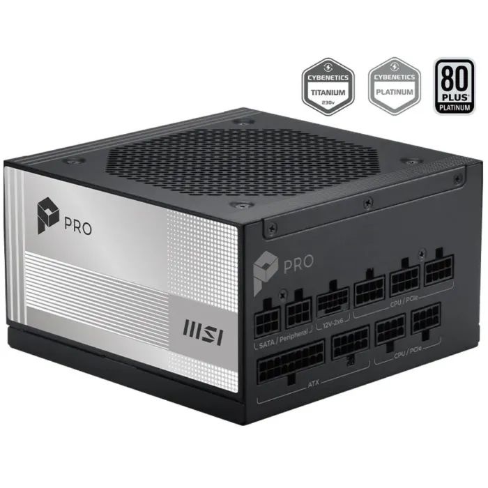 Блок питания MSI 850W (PRO A850PL PCIE5)