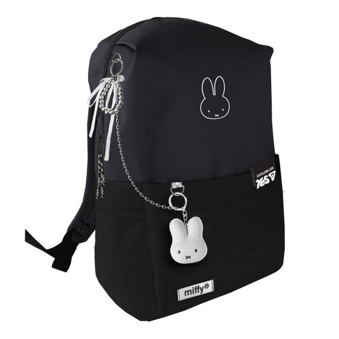 Рюкзак школьный Yes Miffy Black&White T-105M (550314)