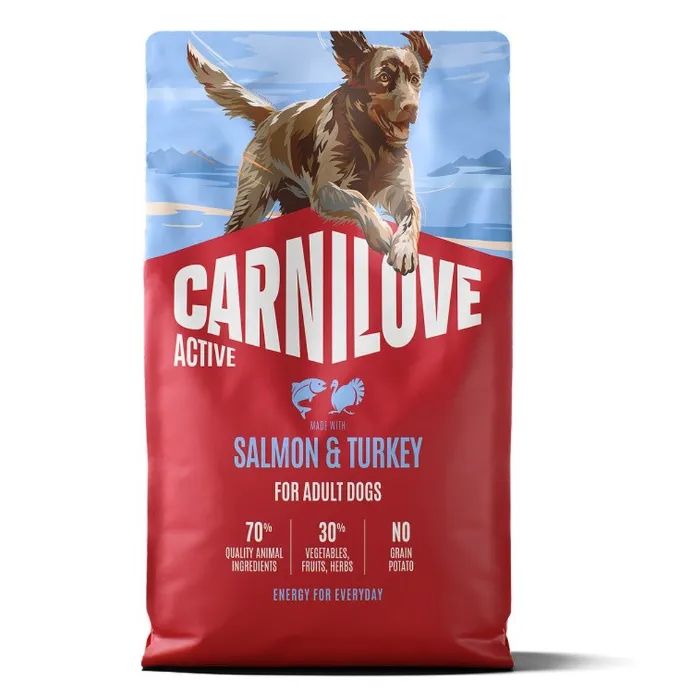 Сухой корм для собак Carnilove Active Salmon & Turkey 4 кг (8595602581245)