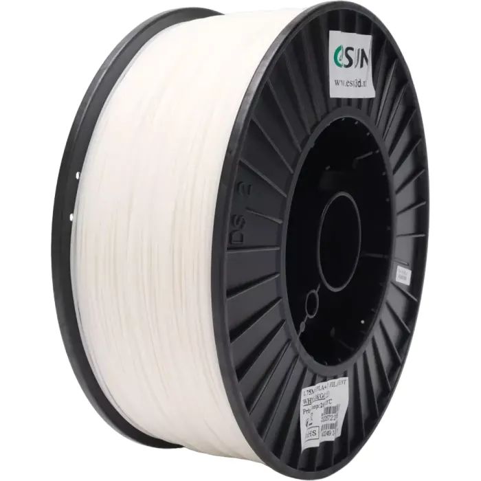 Пластик для 3D-принтера eSUN PLA+ 1,75мм, 3кг, White (PLA+175W3)