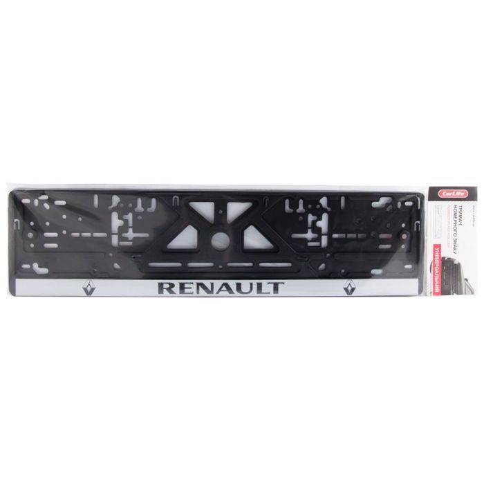 Рамка номерного знака CarLife Renault (NH20) зображення 2