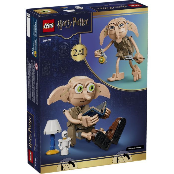 Конструктор LEGO Harry Potter Добби, свободный эльф (76469) изображение 8