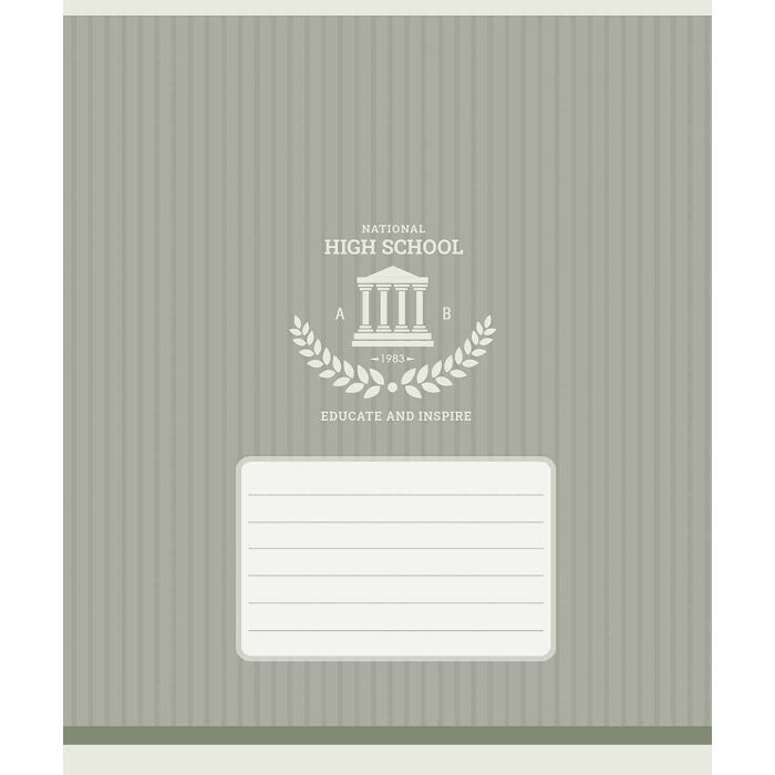 Тетрадь Школярик Star Basic Copybook 18 листов линия (018-3641L)