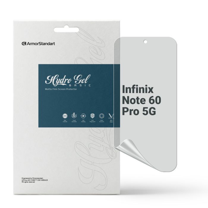 Пленка защитная Armorstandart hydrogel Matte Infinix Note 60 Pro 5G (ARM91519)