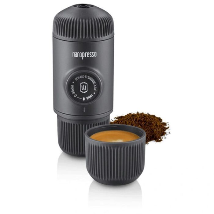 Портативна кавоварка Wacaco Nanopresso + адаптер для капсул та рушники бариста (NanopressoSet1) зображення 2