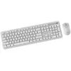 Комплект Gembird Slim Pro Business Wireless White (KBS-WPS-01-W-CYRL) изображение 3