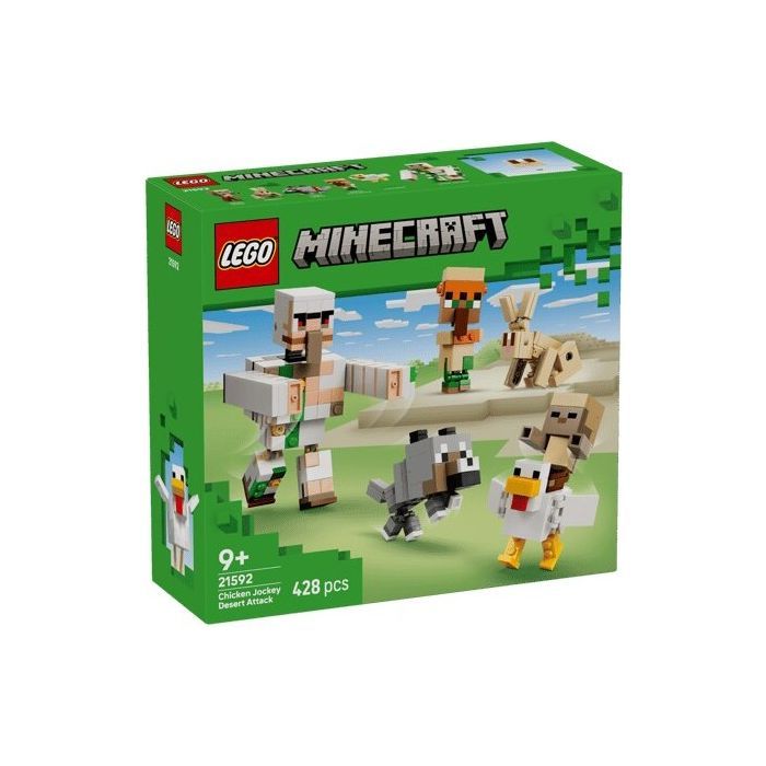 Конструктор LEGO Minecraft Куриный Жокей: атака в пустыне (21592)