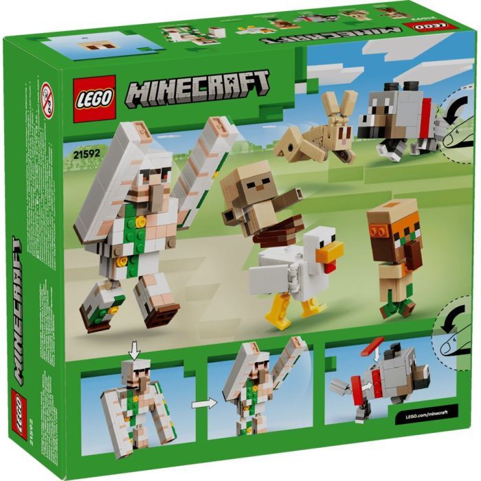 Конструктор LEGO Minecraft Куриный Жокей: атака в пустыне (21592) изображение 17