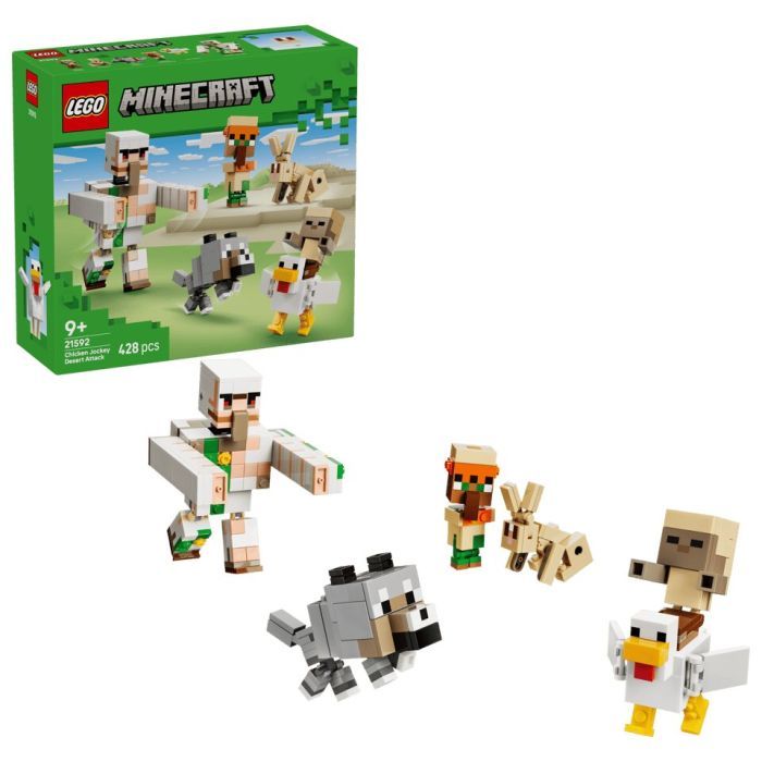 Конструктор LEGO Minecraft Куриный Жокей: атака в пустыне (21592) изображение 2