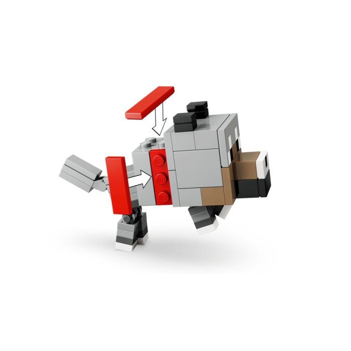 Конструктор LEGO Minecraft Куриный Жокей: атака в пустыне (21592) изображение 5