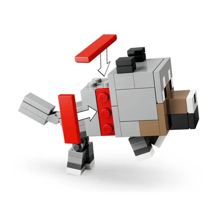Конструктор LEGO Minecraft Куриный Жокей: атака в пустыне (21592) изображение 5