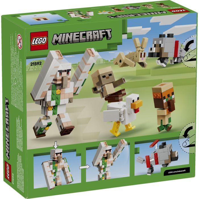 Конструктор LEGO Minecraft Куриный Жокей: атака в пустыне (21592) изображение 8